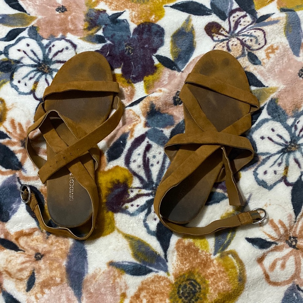us 6 size 36 terracotta sandals straps
